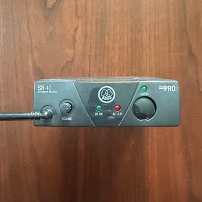 AKG SR40 Mini Pro wireless microphone system 2000s - Black image 3