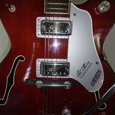 Gretsch 6119 Chet Atkins Tennessean 1967 - Deep Rose Cherry Finish image 5