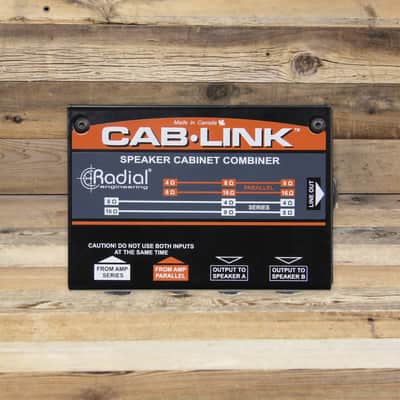 Open Box Radial Engineering Cab-Link Speaker Cabinet Merger image 1