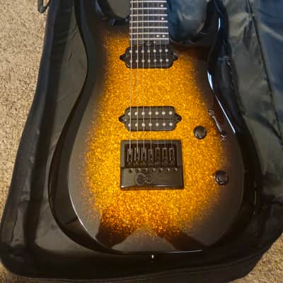 Jackson Pro Plus Series DK Modern EVTN7 2023 - Present - Gold Sparkle image 1
