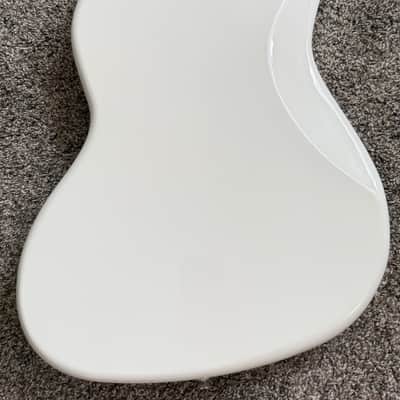 Squier Vintage Modified Bass VI body Olympic White image 3