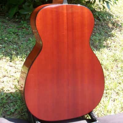 Yairi YF-018B Single O size Acoustic Guitar 2015 - Natural+Hard Case image 7