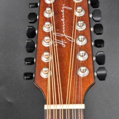 H. Jimenez LGD1-CENM  Glossy Guitarra Doble  Glossy Natural Mahogany Cutaway Electric with Hard wood case... image 5