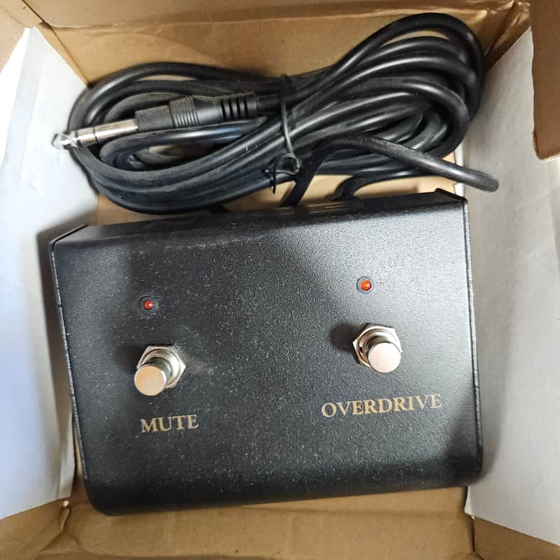 EDEN PEDL-70004 Mute / Overdrive with LED 2 knob footswitch image 1