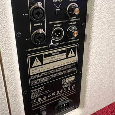 Positive Grid Spark CAB 140-Watt 1x10" Active Guitar Speaker Cabinet 2023 - Present - White image 2