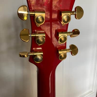 SX Les Paul Custom  Cherry Burst 7lbs 6 oz image 14