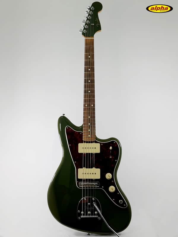 Fender Limited Edition Player Jazzmaster, Olive Green, w/bag image 1
