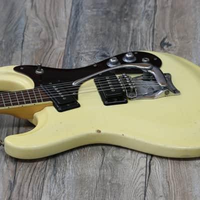 VINTAGE! Mosrite Ventures Model Mark I 1965 White + OHSC Bild 13