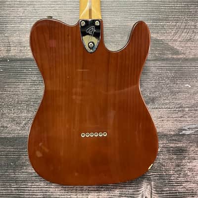 Fender Telecaster Custom Left-Handed with Maple Fretboard 1973 - 1980 - Walnut (Mocha) image 4