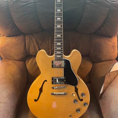 Gibson ES-335 Block 2020 - 2026 - Figured Antique Natural image 1