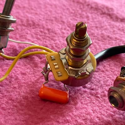 Vintage 2008 Gibson Les Paul wiring harness kill switch for les paul paf burst standard es-335 image 12