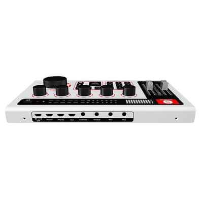SABINETEK SabineCast Audio Mixer Sound Board with Wired Microphone P100GY-PM01BK image 3
