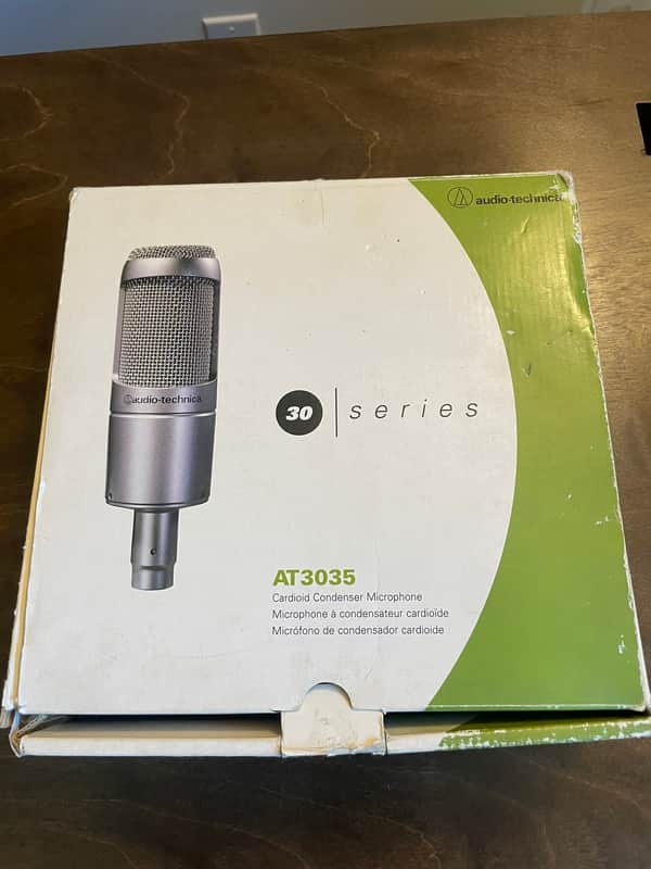 Audio-Technica AT3035 Large Diaphragm Cardioid Condenser Microphone