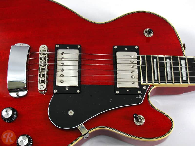 Hagstrom Swede Wild Cherry Transparent image 3