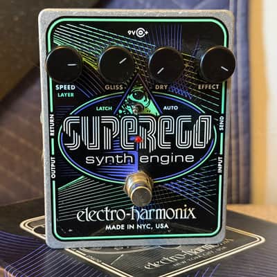 Electro-Harmonix Superego Synth Engine 2012 - Present - Black / Purple / Green image 1