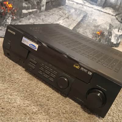 Kenwood Kenwood VR-505 A/V Receiver with Dolby Digital and DTS 90s  - Black metal cabinet image 5