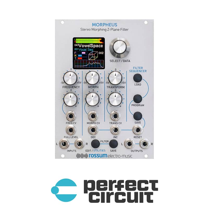 鍵盤楽器 morpheus rossum electro-music Rossum Electro-Music Morpheus Eurorack Z-Plane VCF Module (Black