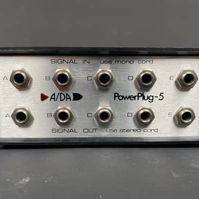 Vintage A/DA PowerPlug-5 Power Supply & Signal Distribution Box for A/DA Effects – Made in USA image 1