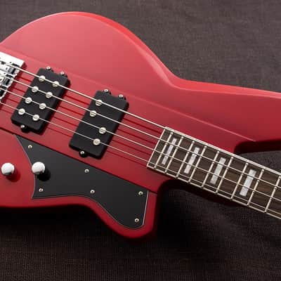 Reverend Thundergun Bass Transparent Cherry image 3