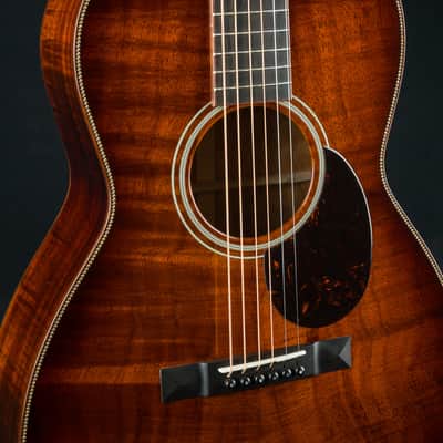 Santa Cruz 00 All Figured Koa Sunburst Custom Used (2023) image 6