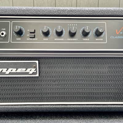 Ampeg V-4B Classic Series (V4BH) 1996 Black - Made in USA - All Tube Bass Amplifier - MINT. image 20