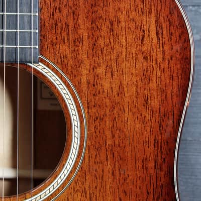 Santa Cruz Vintage Southerner Custom All Mahogany 1929 Style Acoustic Guitar image 20