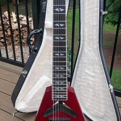 Gibson Flying V The Holy V 2009 - Satin Nitro Cherry image 3