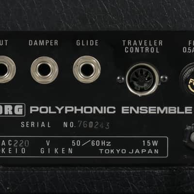 Korg PE-1000 Polyphonic Ensemble + FK-4 Traveler Controller Pedal + glide switch (serviced) image 14