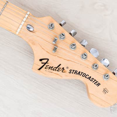 1975 Fender Stratocaster Vintage Electric Guitar Blonde, 100% Original w/ Case image 4
