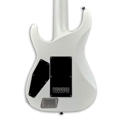 ESP E-II M-II 7B EverTune Baritone 7-String Electric Guitar - Pearl White - B-Stock image 7