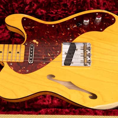 2019 Fender Custom Shop Ltd Loaded Thinline Nocaster Relic image 6
