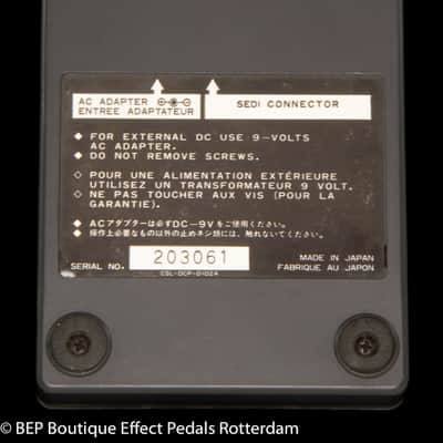 Ibanez PDM1 DCP Modulation Delay s/n 203061 mid 80's as used by Carlos Santana image 9