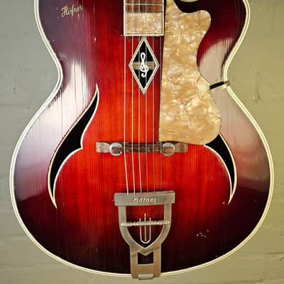 ♫ 1962 HOFNER 464 rare PICKUP VERSION ! image 2