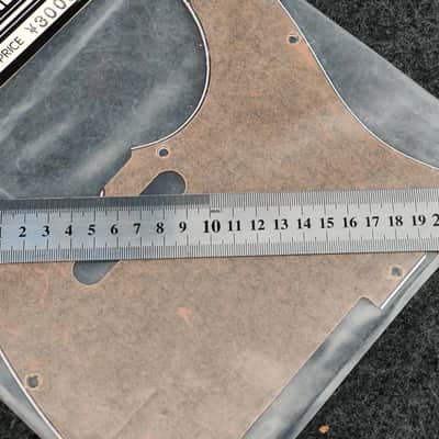 1980's Tokai Japan NOS T-234 Telecaster Pickguard (3-Ply Brown Celluloid) image 9