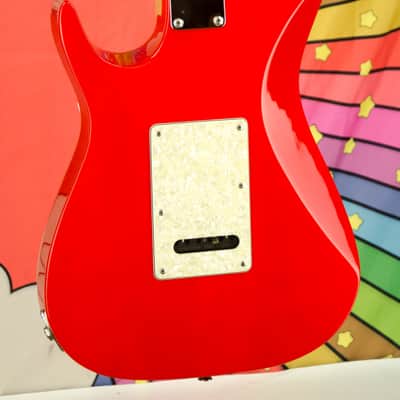Used Zion RT Classic Electric Guitar, Vintage Cherry Burst, OHSC image 11