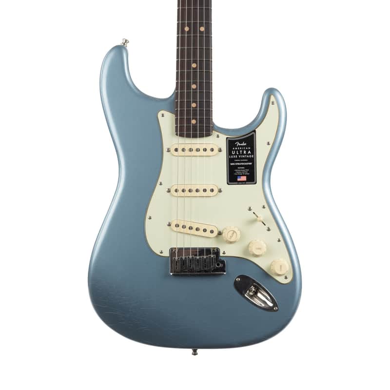 Used Fender American Ultra Luxe Vintage '60s Stratocaster Rosewood - Ice Blue Metallic image 1