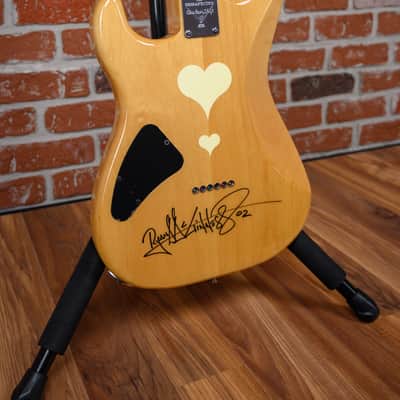Fender Custom Shop The Disaffected Stratocaster #8 of 8 Natural with Custom Artwork by Ryan McGinness 2003 w/OHSC image 10