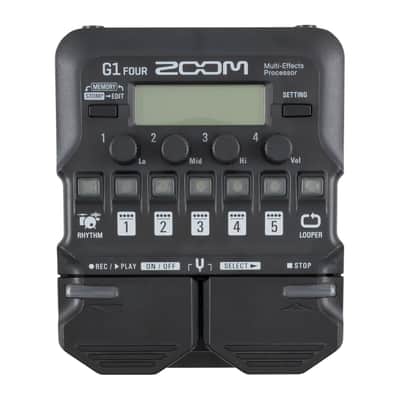 Zoom G1 FOUR Guitar Multi-Effect Pedal [USED] image 1