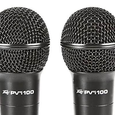 Peavey PV03016900 PVi 100 2-Pack Dynamic Cardioid Microphones image 2
