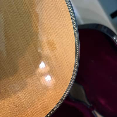 Dell Arte Grand Bouche, John Kinnard Solid Flame Koa With BigTone Pickup image 21