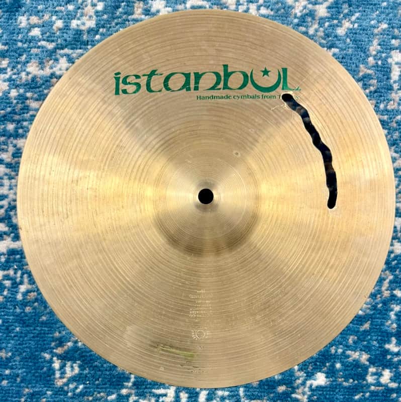 (REPAIRED) 13” Istanbul PRE-SPLIT Hihat (TOP ONLY) 820g image 1