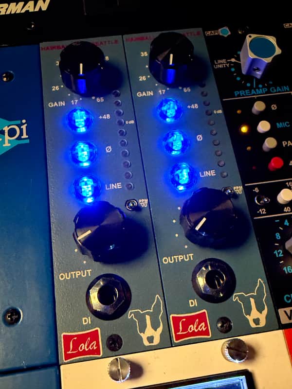 Hairball Audio Lola 500 Series Mic Preamp Module
