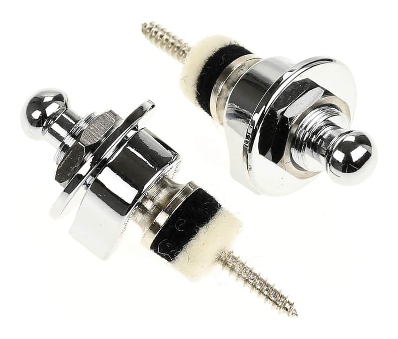 Fender Elite Strap Locks Chrome image 1