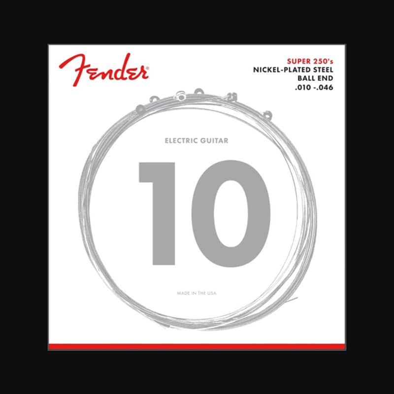Fender 250R Nickel Plated Steel Strings Electric Guitar .010-.046 image 1