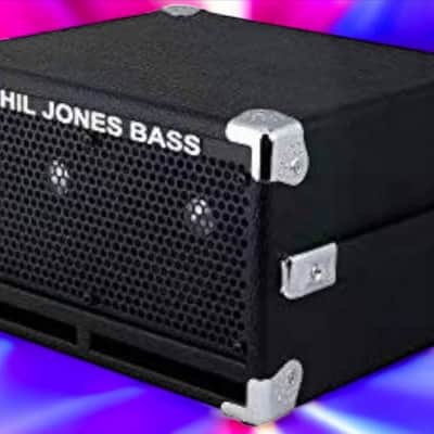Phil Jones C2 Compact 2 200-Watt 2x5" Bass Speaker Cabinet 2020s - Black image 5