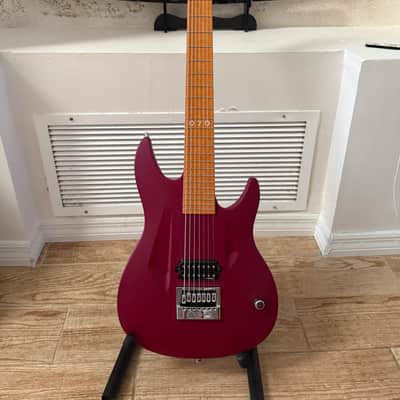 Aristides 070R 7 String Electric Guitar - Evertune bridge Lundgren pickup image 2
