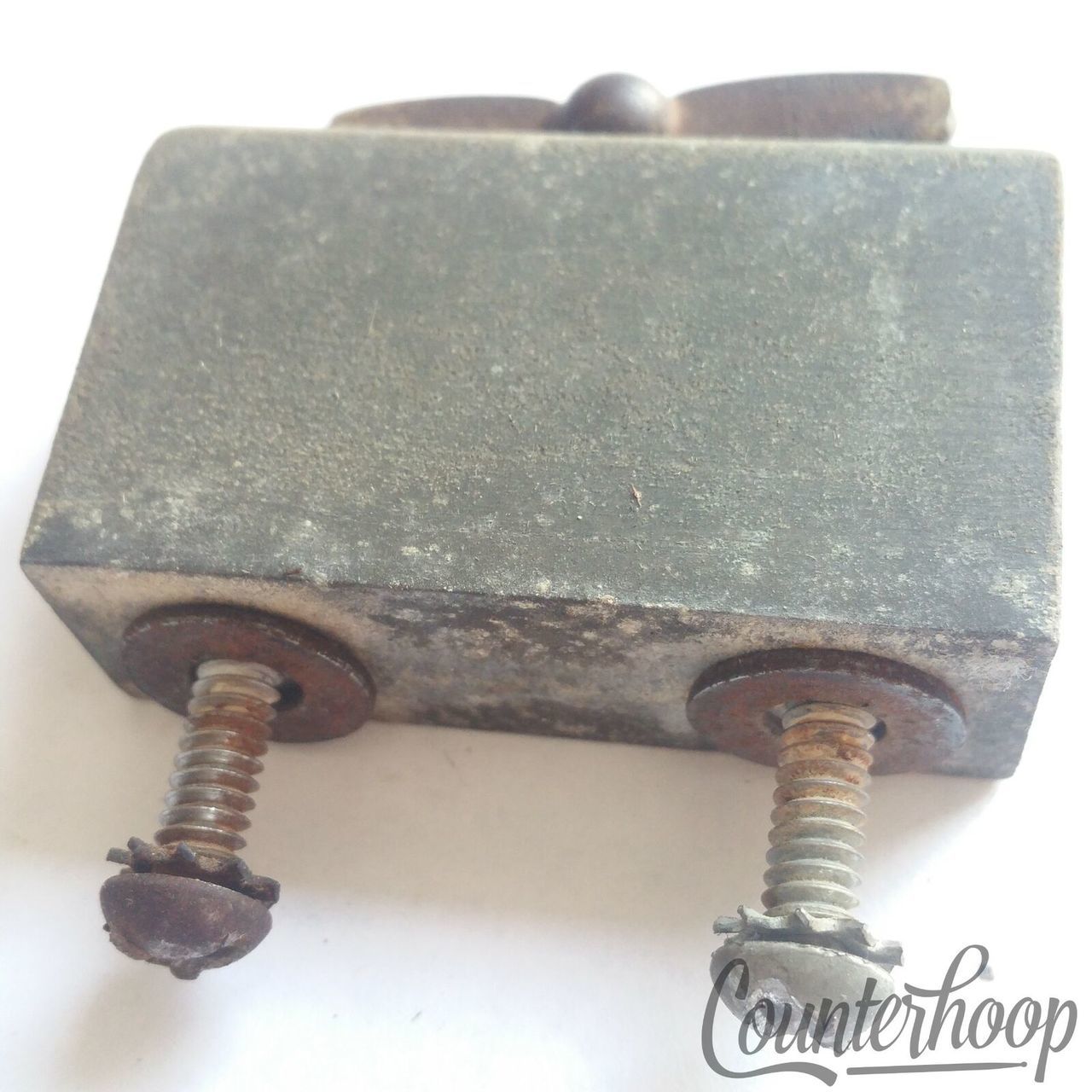 Gretsch Broadkaster Floor Tom Drum Leg Aluminum Block Mount Vintage 40s Brooklyn — main photograph