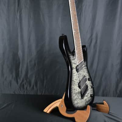 Jackson X Series Soloist Arch Top SLATXF8QM MS - Transparent Black Burst image 4