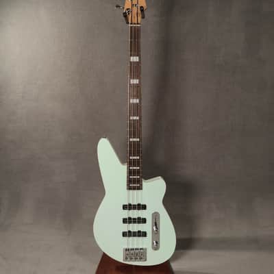 Reverend Triad Iconic Blue Electric Bass Guitar image 2