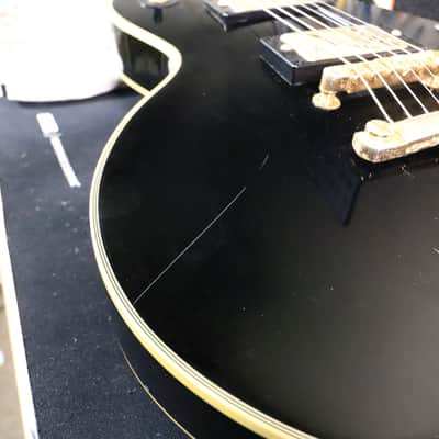 1989 Epiphone Les Paul Custom LPC-80 Open Book Ebony 1st Year image 22